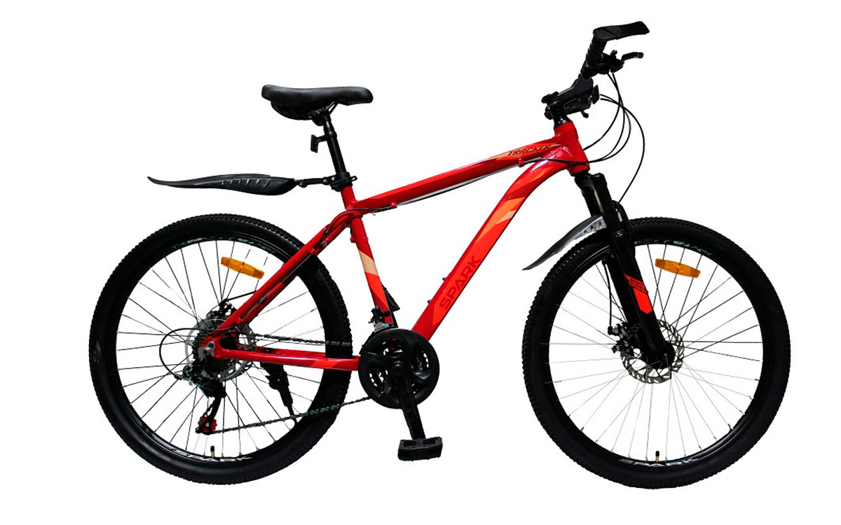 Фотографія Велосипед SPARK TRACKER 26" 2021, розмір М, Red
